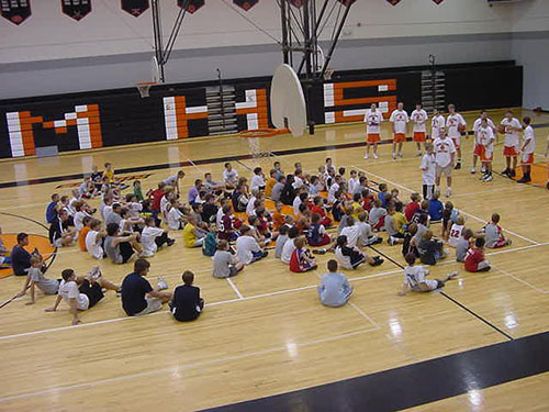 MHS Basketball Camp on NBC25, 2009